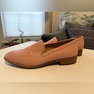 Madewell Frances Pink Loafers Like New!